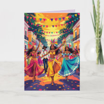 Joyeux Carnaval de Rio Colorful Dancers Celebratio