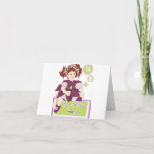 Carte Joyeux Casquette Rouge (Dos)