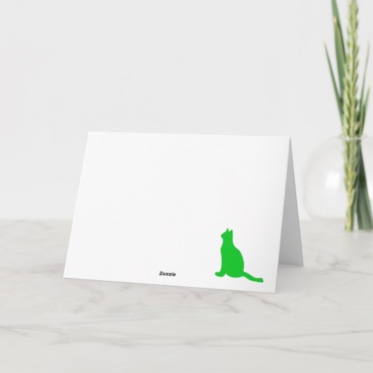 Carte Joyeux Cat-Noël (Dos)