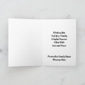 Carte Joyeux chats de Pâques (Intérieur)