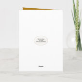 Carte Joyeux Chien D'Anniversaire En Feuilles Automnes (Dos)