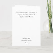 Carte Joyeux Chinchilla Day ! (Dos)