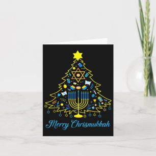 Carte Joyeux Chrismukkah Joyeux Noël Hanoukka 2