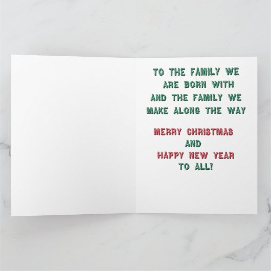 Carte Joyeux Christ Moose (Intérieur)