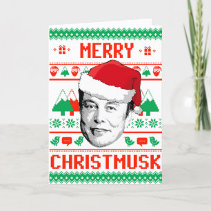 Carte Joyeux Christmusk