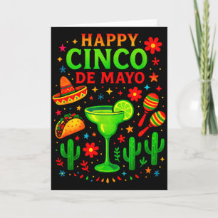 Carte Joyeux cinco de mayo - festival de musique de fête