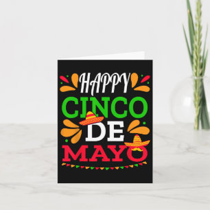 Carte Joyeux Cinco De Mayo Fête Mexicaine 5 De Mayo Homm