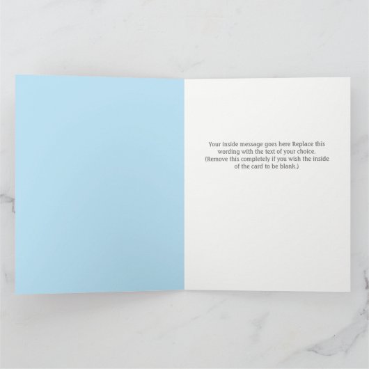 Carte Joyeux coiffeur d'anniversaire ou barbier (Intérieur)