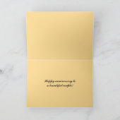 Carte Joyeux coucher de soleil tropical du 30e anniversa (Intérieur)