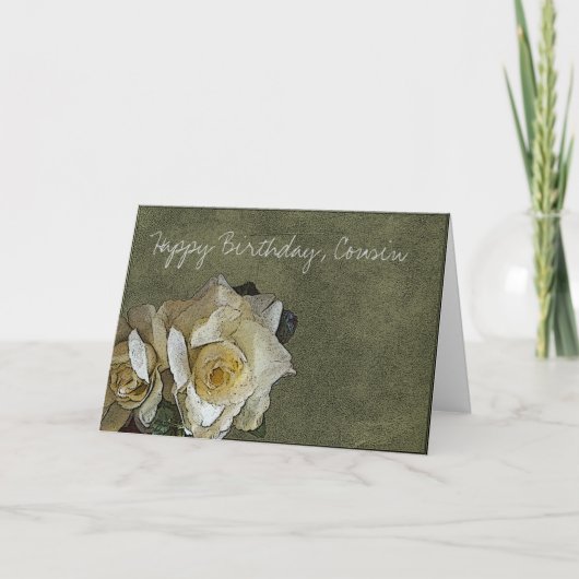 Carte Joyeux Cousin d'anniversaire (Devant)