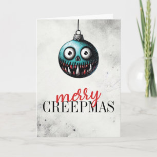 Carte Joyeux Creepmas