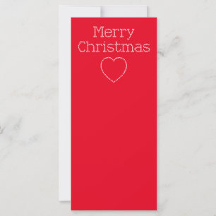Carte Joyeux croix de Noël