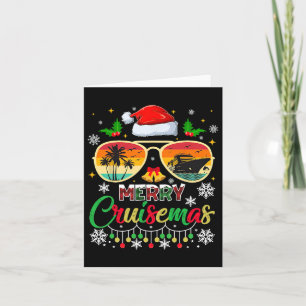 Carte Joyeux Cruisemas 2024 Famille assortie Croisière F