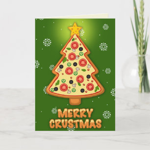 Carte Joyeux Crustmas Drôle de Noël