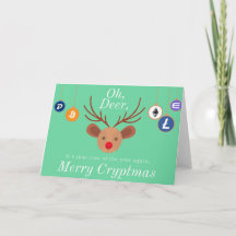 Joyeux Cryptmas Crypto Bitcoin Blockchain Vacances