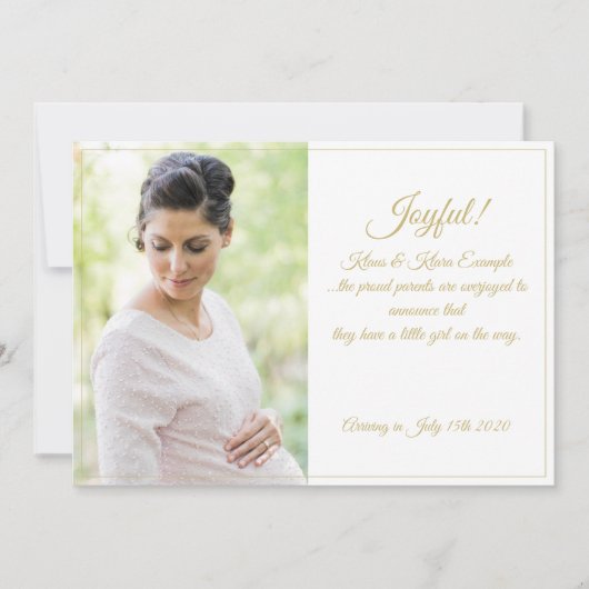 Carte Joyeux ! - De grandes attentes (Devant)