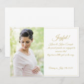 Carte Joyeux ! - De grandes attentes (Devant / Derrière)