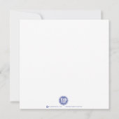 Carte Joyeux Diaversaire [Licorne Bleue] (Dos)