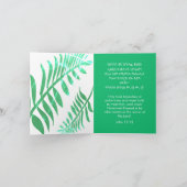 Carte Joyeux dimanche des Rameaux en amharique éthiopien (Intérieur)