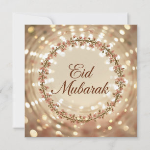 Carte Joyeux Eid Moubarak