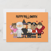 Carte Joyeux enfants d'Halloween (Devant)