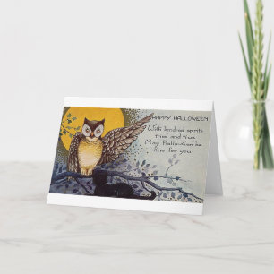 Carte Joyeux esprit d'Halloween