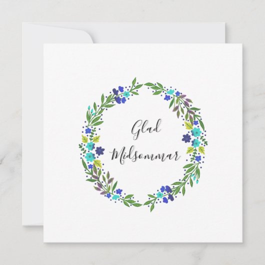 Carte Joyeux Été (Devant)