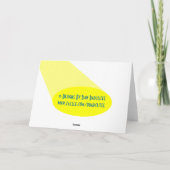 Carte Joyeux événement d'anniversaire (Dos)