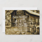 Carte Joyeux fantômes Éffrayants (Devant)