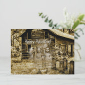 Carte Joyeux fantômes Éffrayants (Debout devant)