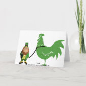 Carte Joyeux fecktard de la Saint-Patrick (Dos)