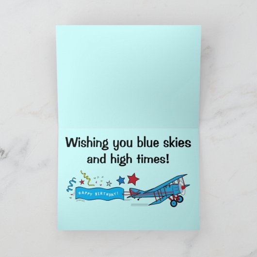 Carte Joyeux Fils-en-Belle d'anniversaire (Intérieur)