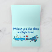 Carte Joyeux Fils-en-Belle d'anniversaire (Intérieur)