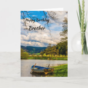 Carte Joyeux frère d'anniversaire