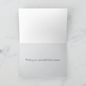 Carte Joyeux Frère de Pâques Cottontail Rabbits Printemp (Intérieur)