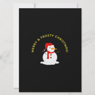 Carte Joyeux & Frivore Noël