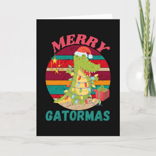Carte joyeux gatormas (Devant)