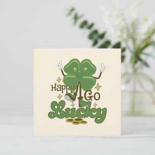 Carte Joyeux Go Lucky St. Patrick's Day