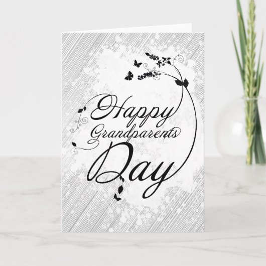 Carte Joyeux Grandparents (Devant)