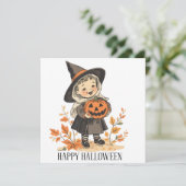 Carte Joyeux Halloween (Debout devant)