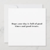 Carte Joyeux Halloween (Dos)