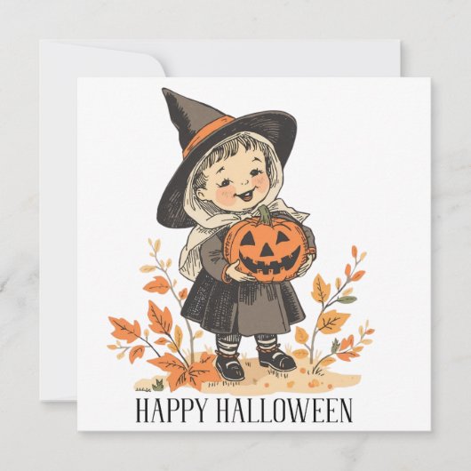 Carte Joyeux Halloween (Devant)