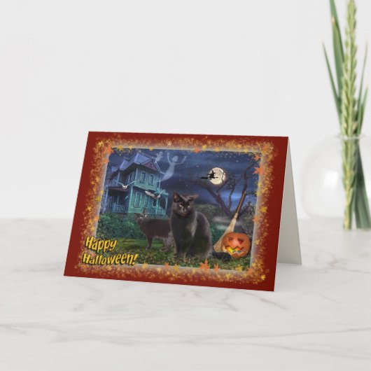 Carte Joyeux Halloween (Devant)