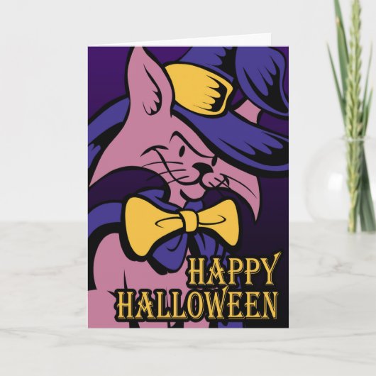 Carte Joyeux Halloween (Devant)