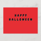 Carte Joyeux Halloween (Dos)