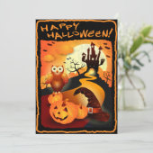 Carte Joyeux Halloween ! (Debout devant)