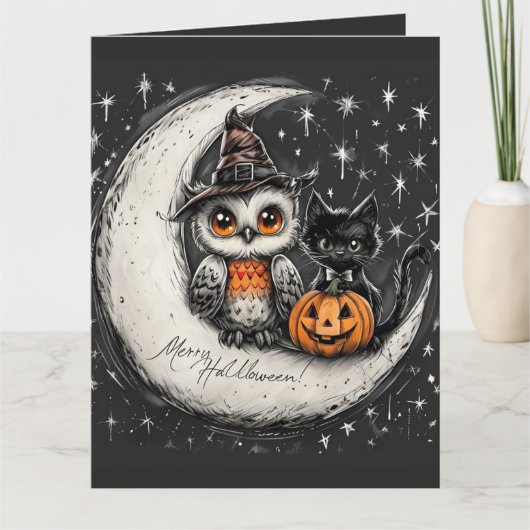 Carte Joyeux Halloween (Devant)