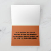 Carte Joyeux Halloween (Intérieur)