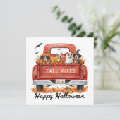 Carte Joyeux Halloween (Debout devant)