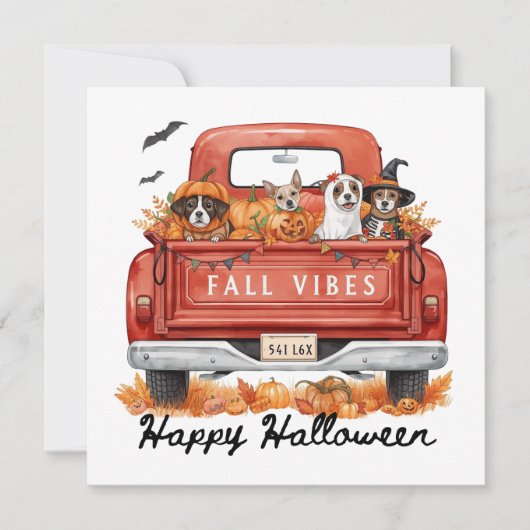 Carte Joyeux Halloween (Devant)